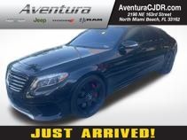 2015 Mercedes-Benz S-Class S 63 AMG Sedan All-Wheel Drive 7-Speed Automatic