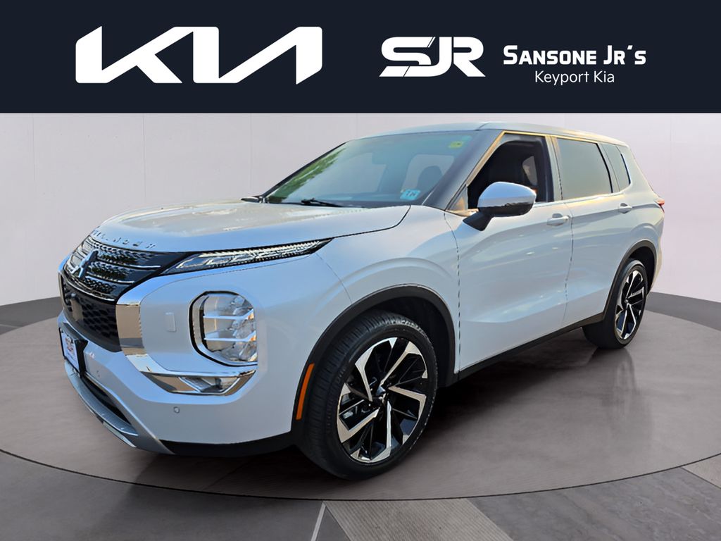 Diamond White 2024 Mitsubishi Outlander SUV / Crossover Continuously Variable Transmission