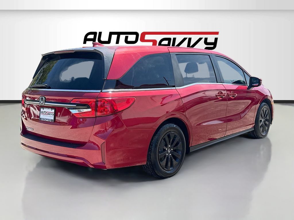 2025 Honda Odyssey EX-L Red at Shottenkirk Kia Fort Bend