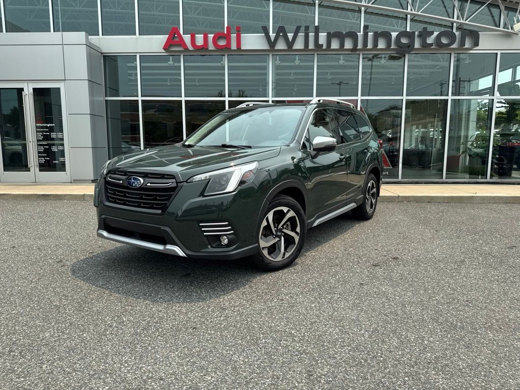 Cascade Green Silica 2022 Subaru Forester SUV / Crossover All-Wheel Drive Continuously Variable Transmission