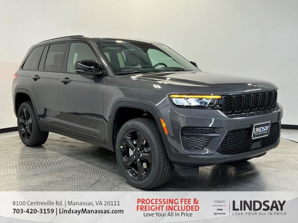 Baltic Gray Metallic Clearcoat 2025 Jeep Grand Cherokee SUV / Crossover Four-Wheel Drive 8-Speed Automatic