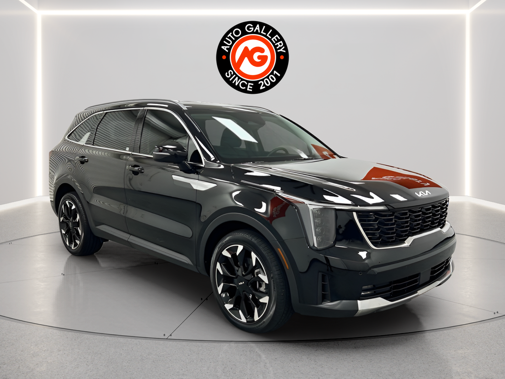 Ebony Black 2025 Kia Sorento SUV / Crossover Front-Wheel Drive 8-Speed Dual Clutch