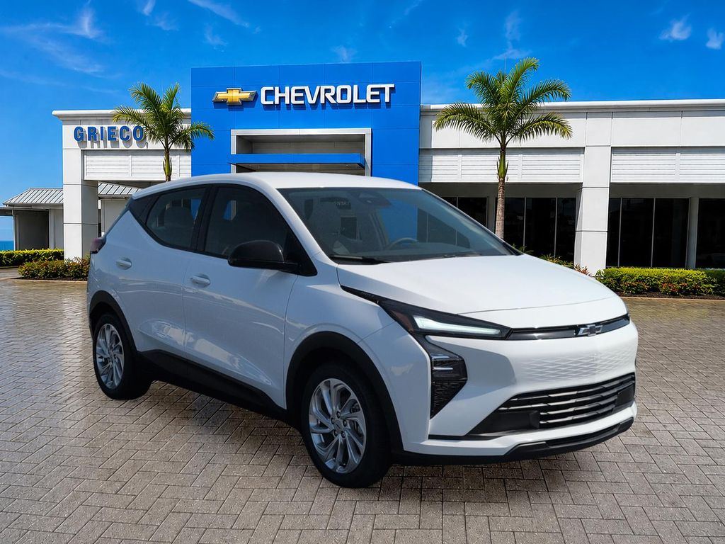Summit White 2027 Chevrolet Bolt SUV / Crossover Front-Wheel Drive 1-Speed Automatic
