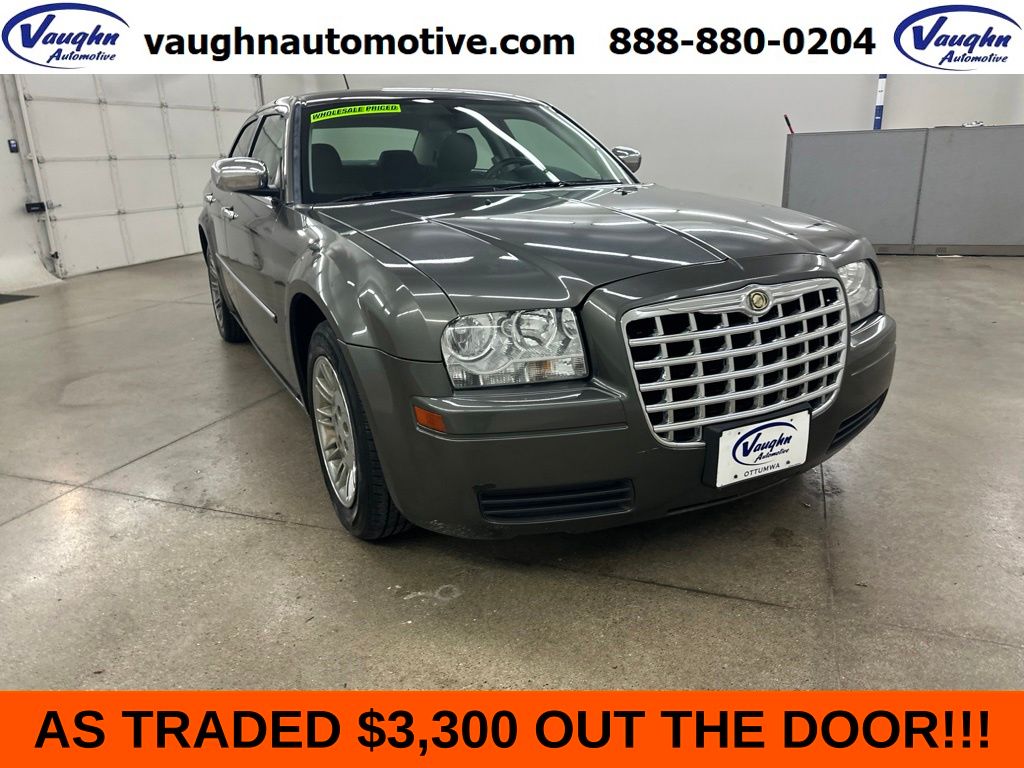 Dark Titanium Metallic Clearcoat 2008 Chrysler 300 Sedan Rear-Wheel Drive 4-Speed Automatic