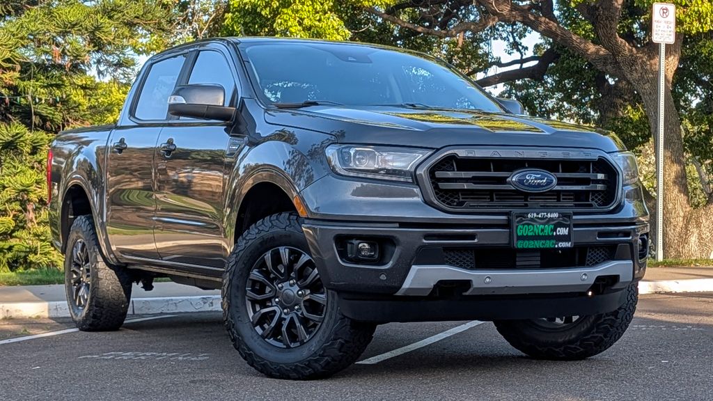 Used 2019 Ford Ranger Lariat 4D Crew Cab
