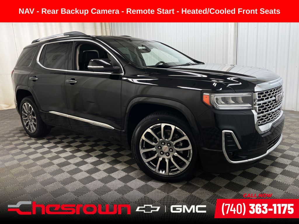 Black (Ebony Twilight Metallic) 2023 GMC Acadia SUV / Crossover Four-Wheel Drive 9-Speed Automatic