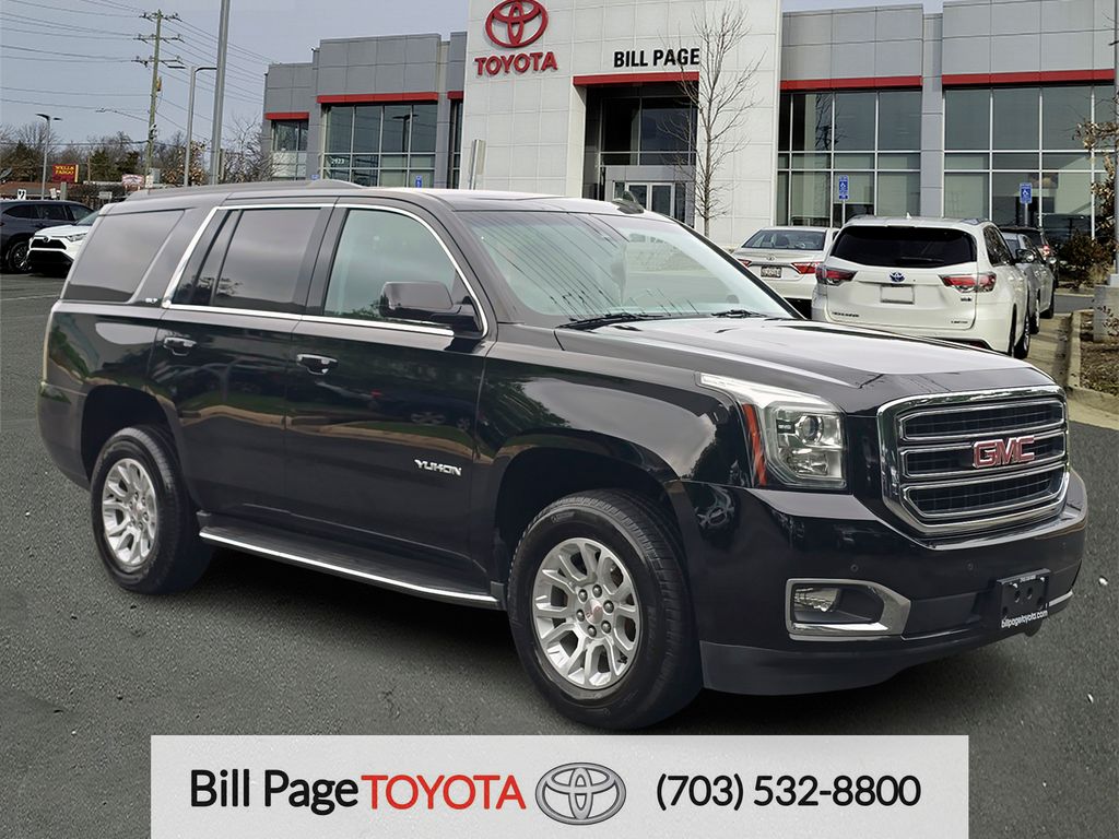 Onyx Black 2017 GMC Yukon SUV / Crossover Four-Wheel Drive 6-Speed Automatic Overdrive