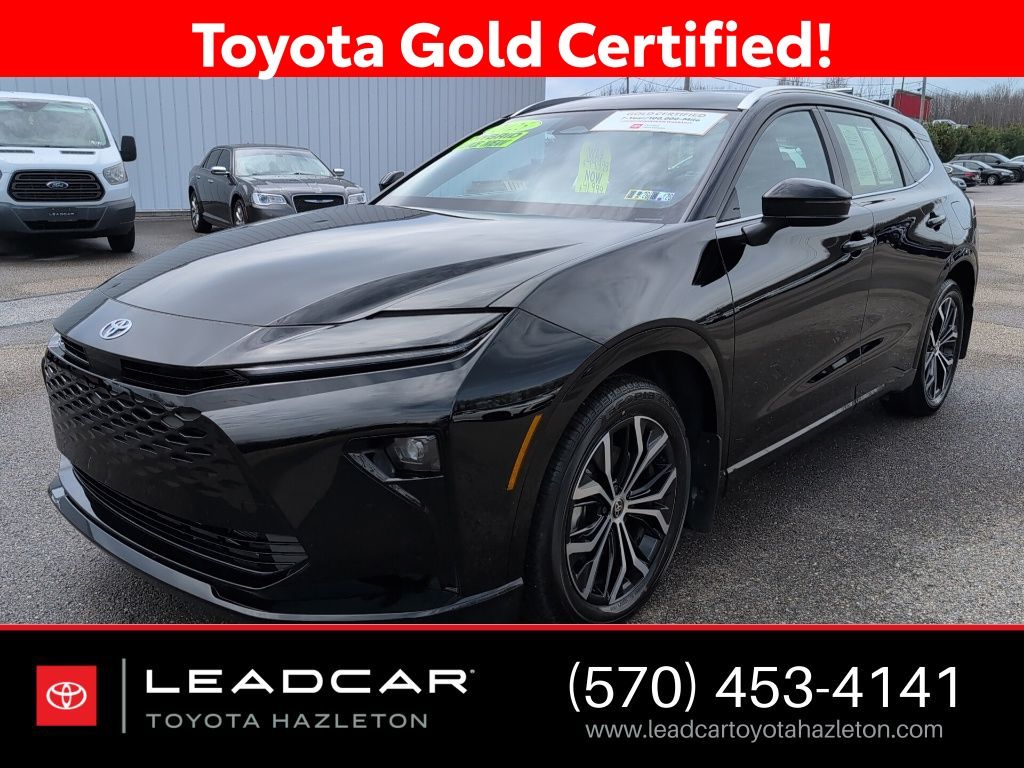 Black 2025 Toyota Crown Signia XLE AWD SUV / Crossover All-Wheel Drive Continuously Variable Transmission