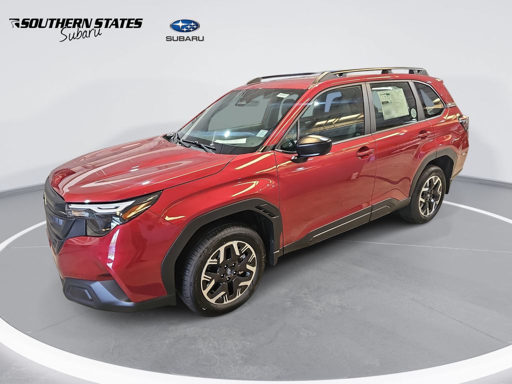 Crimson Red Pearl 2026 Subaru Forester SUV / Crossover All-Wheel Drive Continuously Variable Transmission