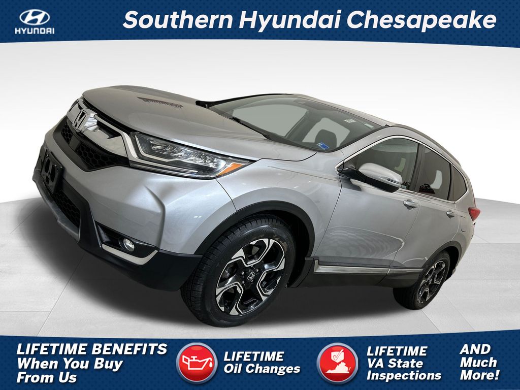 Silver Metallic 2018 Honda CR-V SUV / Crossover Front-Wheel Drive Continuously Variable Transmission