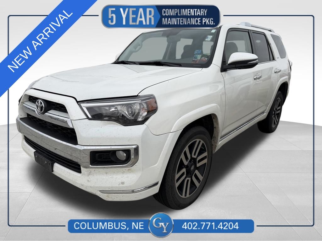 White (Blizzard Pearl) 2016 Toyota 4Runner Limited 4WD SUV / Crossover All-Wheel Drive 5-Speed Automatic Overdrive