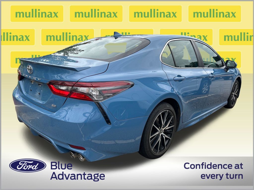 Certified Used 2024 Blue Toyota SE image 2