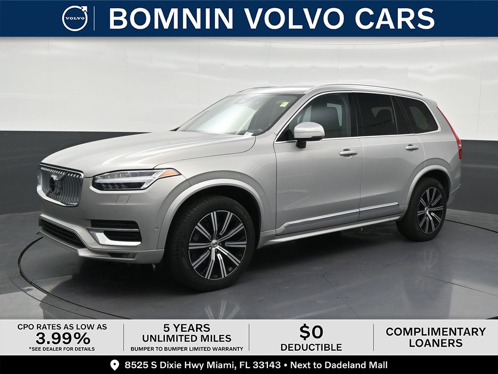 Silver 2024 Volvo XC90 SUV / Crossover All-Wheel Drive Automatic