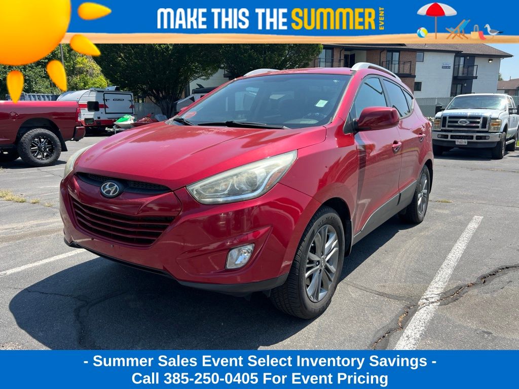Garnet Red Mica 2015 Hyundai Tucson SUV / Crossover All-Wheel Drive 6-Speed Automatic Overdrive