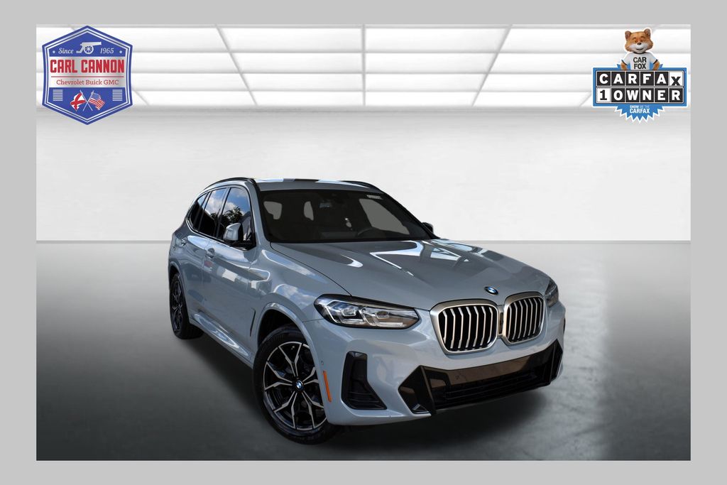 Gray Metallic 2024 BMW X3 SUV / Crossover All-Wheel Drive 8-Speed Automatic