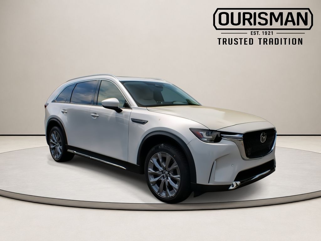 White 2024 Mazda CX-90 3.3 Turbo Premium Plus AWD SUV / Crossover All-Wheel Drive 8-Speed Automatic