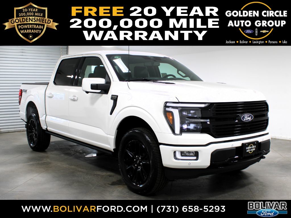 Star White Metallic Tri-Coat 2026 Ford F-150 Pickup Truck Four-Wheel Drive Automatic