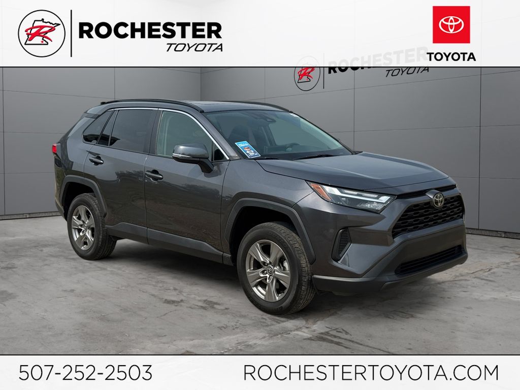 Magnetic Gray Metallic 2024 Toyota RAV4 SUV / Crossover All-Wheel Drive 8-Speed Automatic