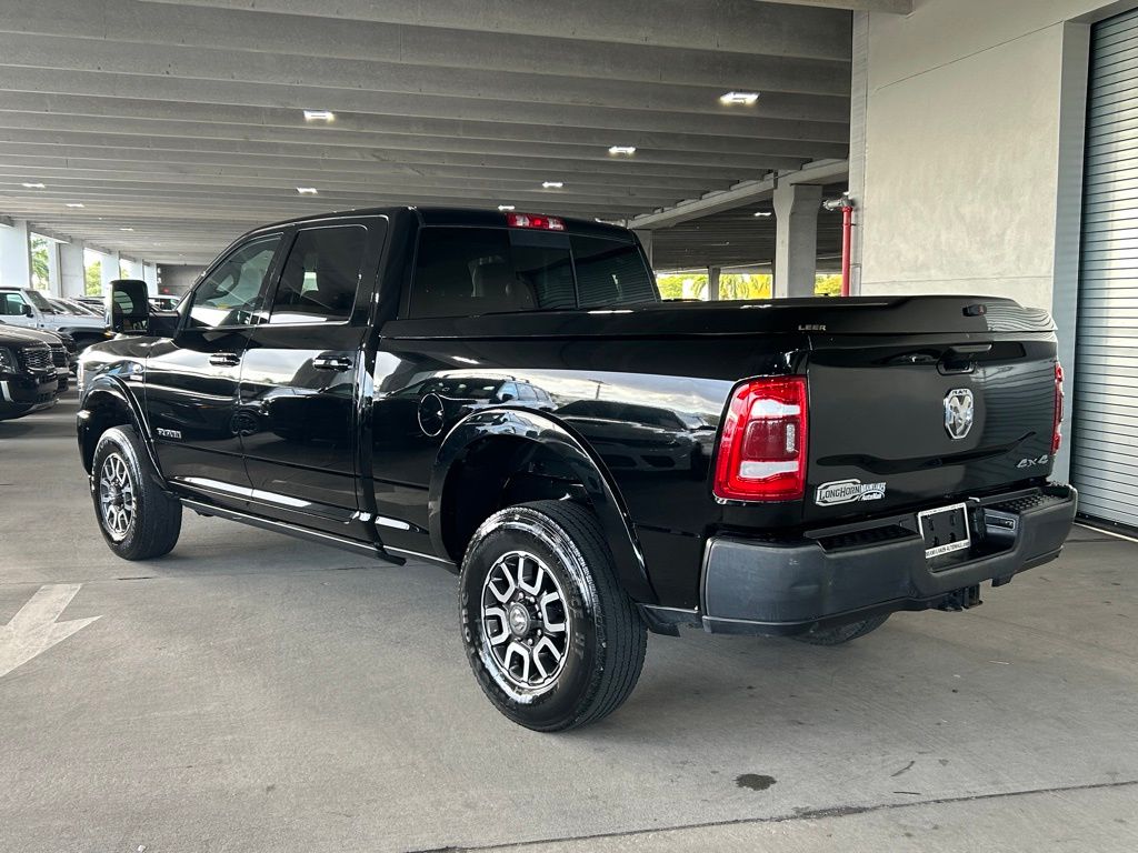 Used 2024 Diamond Black Crystal Pearlcoat Ram Longhorn image 7