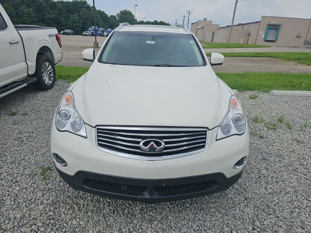 Moonlight White 2011 INFINITI EX35 SUV / Crossover Rear-Wheel Drive 7-Speed Automatic