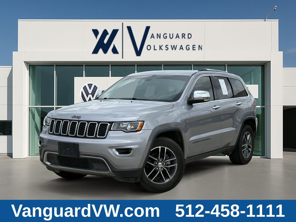 Billet Silver Metallic Clearcoat 2017 Jeep Grand Cherokee Limited SUV / Crossover 4X2 8-Speed Automatic