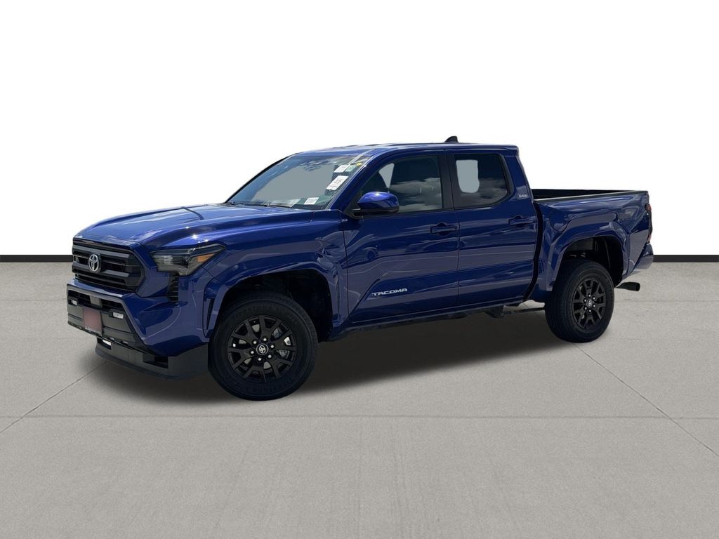 Blue 2024 Toyota Tacoma Pickup Truck 4X2 8-Speed Automatic