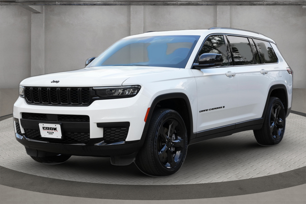 Bright White Clearcoat 2023 Jeep Grand Cherokee L Altitude 4WD SUV / Crossover Four-Wheel Drive 8-Speed Automatic