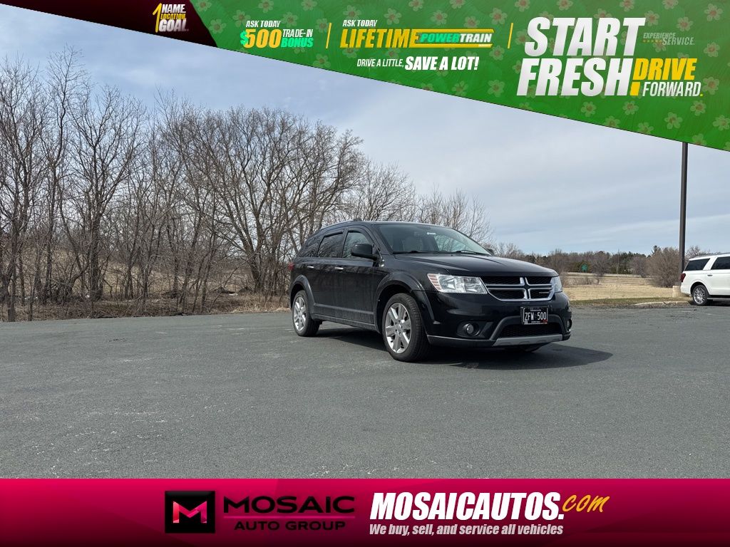 Pitch Black Clearcoat 2014 Dodge Journey Limited AWD SUV / Crossover All-Wheel Drive 6-Speed Automatic