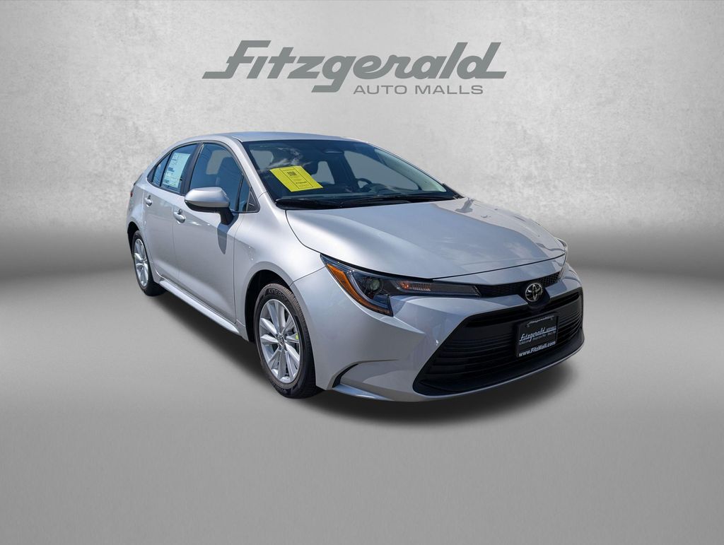 Classic Silver Metallic 2026 Toyota Corolla Sedan Front-Wheel Drive Continuously Variable Transmission