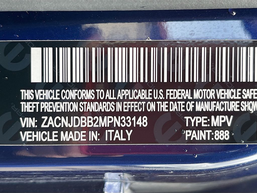 Used 2021 Blue Jeep Latitude image 32
