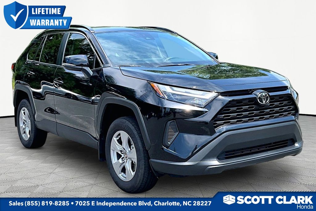 Midnight Black Metallic 2025 Toyota RAV4 SUV / Crossover Front-Wheel Drive 8-Speed Automatic