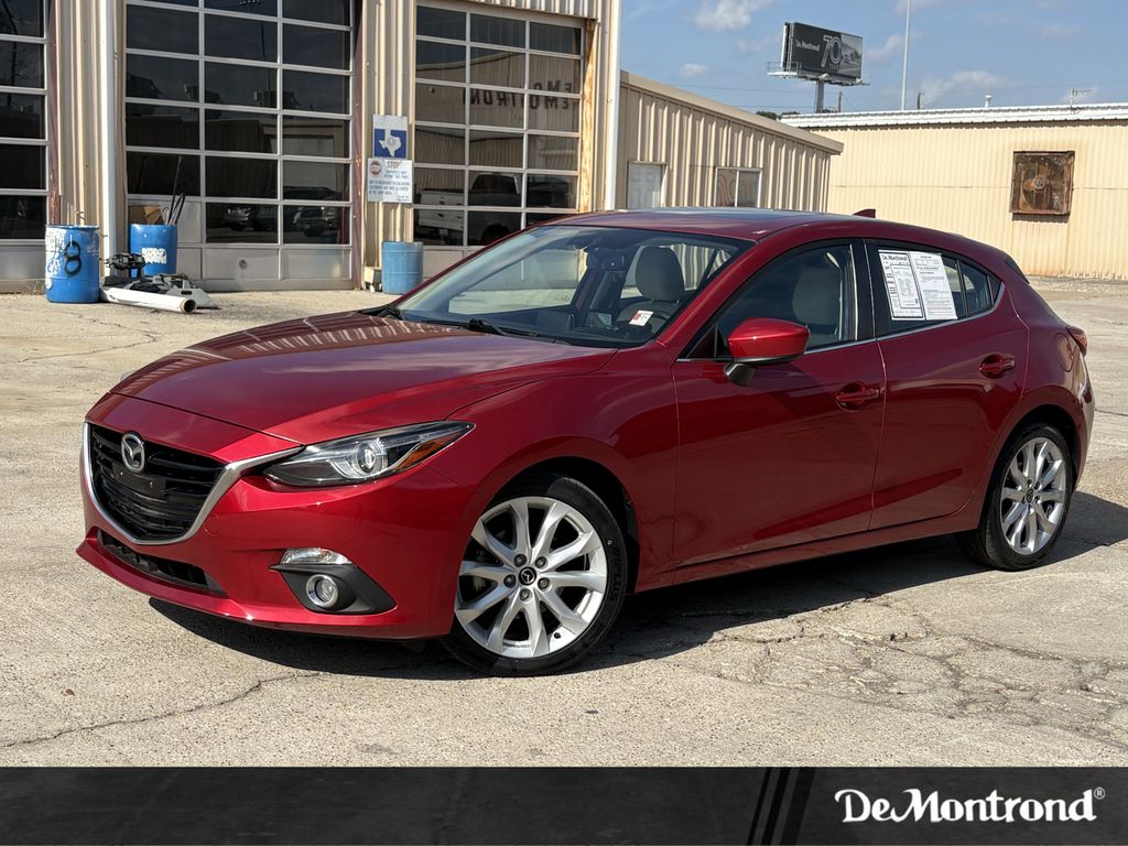 Soul Red Metallic 2016 Mazda MAZDA3 s Grand Touring Hatchback Hatchback Front-Wheel Drive 6-Speed Manual