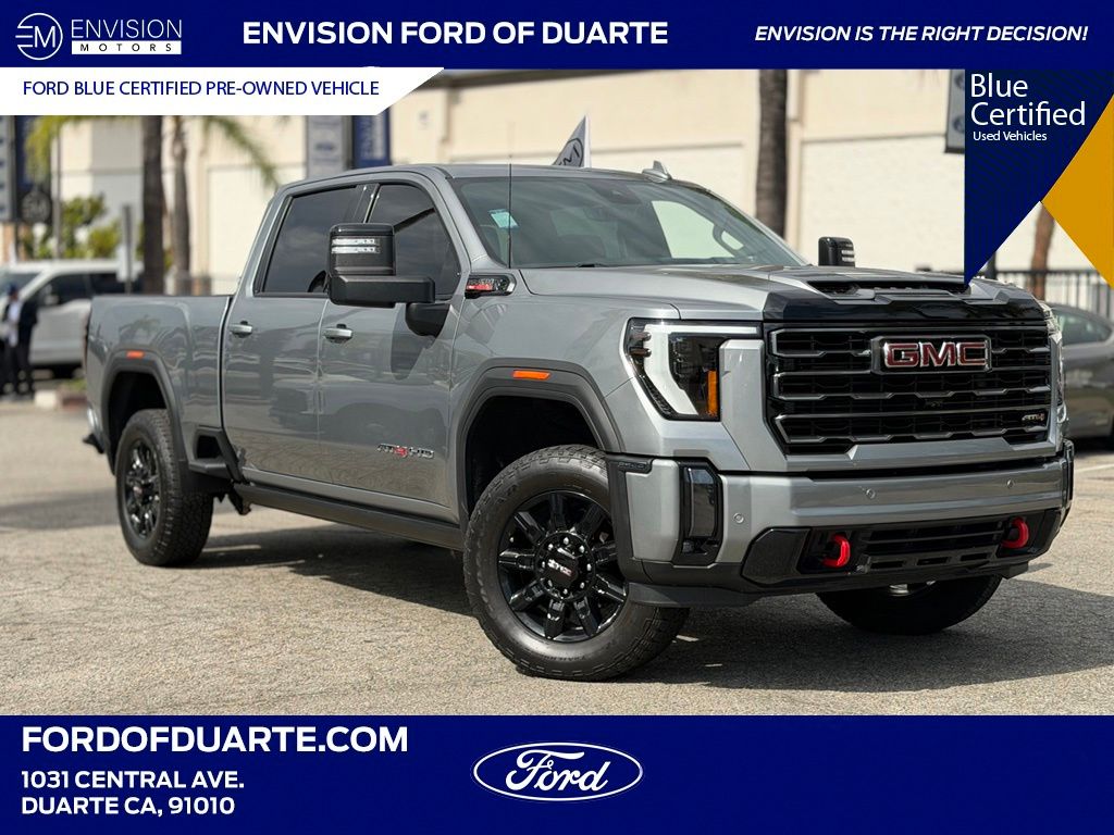 Sterling Metallic 2024 GMC Sierra 2500HD Pickup Truck Four-Wheel Drive Automatic