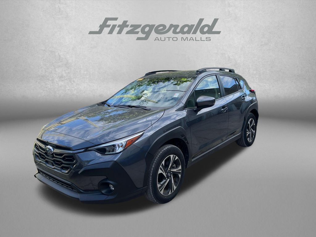 Magnetite Gray Metallic 2024 Subaru Crosstrek Premium AWD SUV / Crossover All-Wheel Drive Continuously Variable Transmission