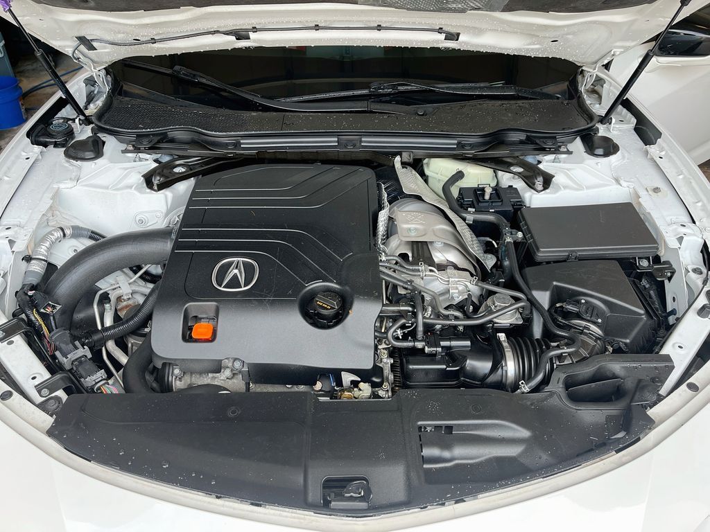 2023 Acura TLX Type S White at Texan Dodge Chrysler Jeep Ram