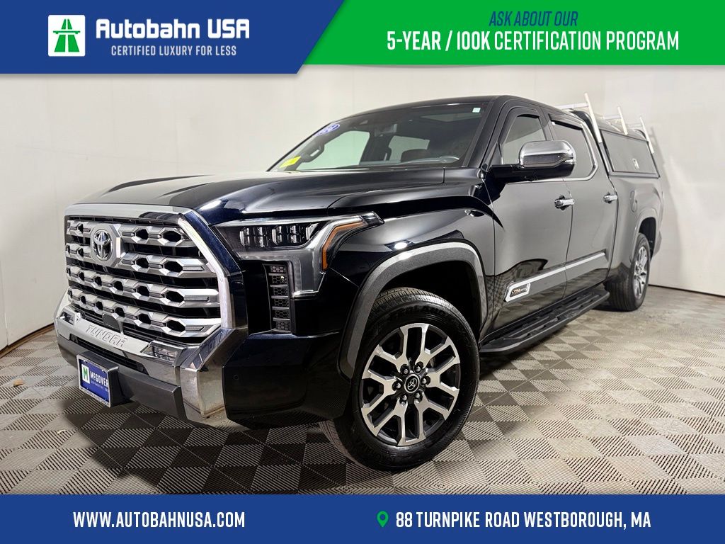 Midnight Black 2024 Toyota Tundra Pickup Truck Four-Wheel Drive Automatic