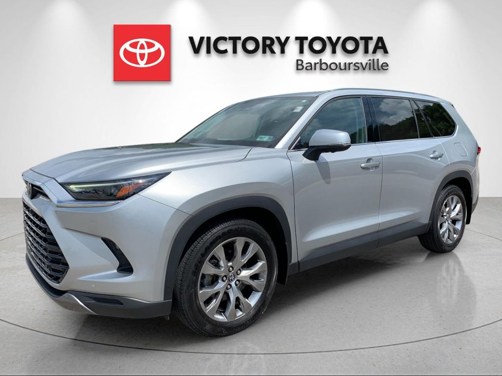 Celestial Silver Metallic 2024 Toyota Grand Highlander Hybrid SUV / Crossover All-Wheel Drive Continuously Variable Transmission
