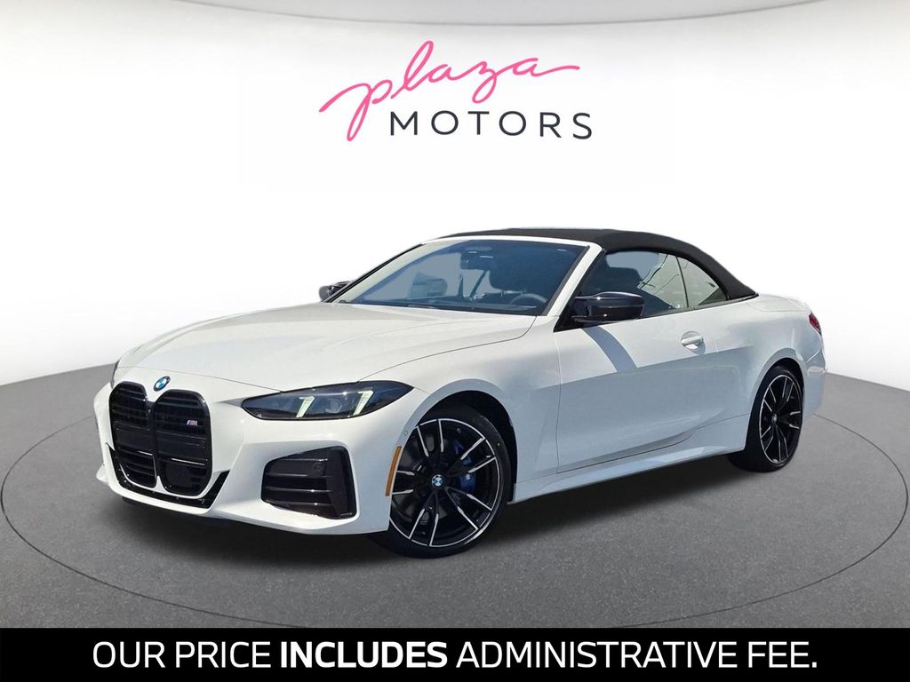 Alpine White 2027 BMW 4 Series M440i Convertible xDrive Convertible All-Wheel Drive 8-Speed Automatic