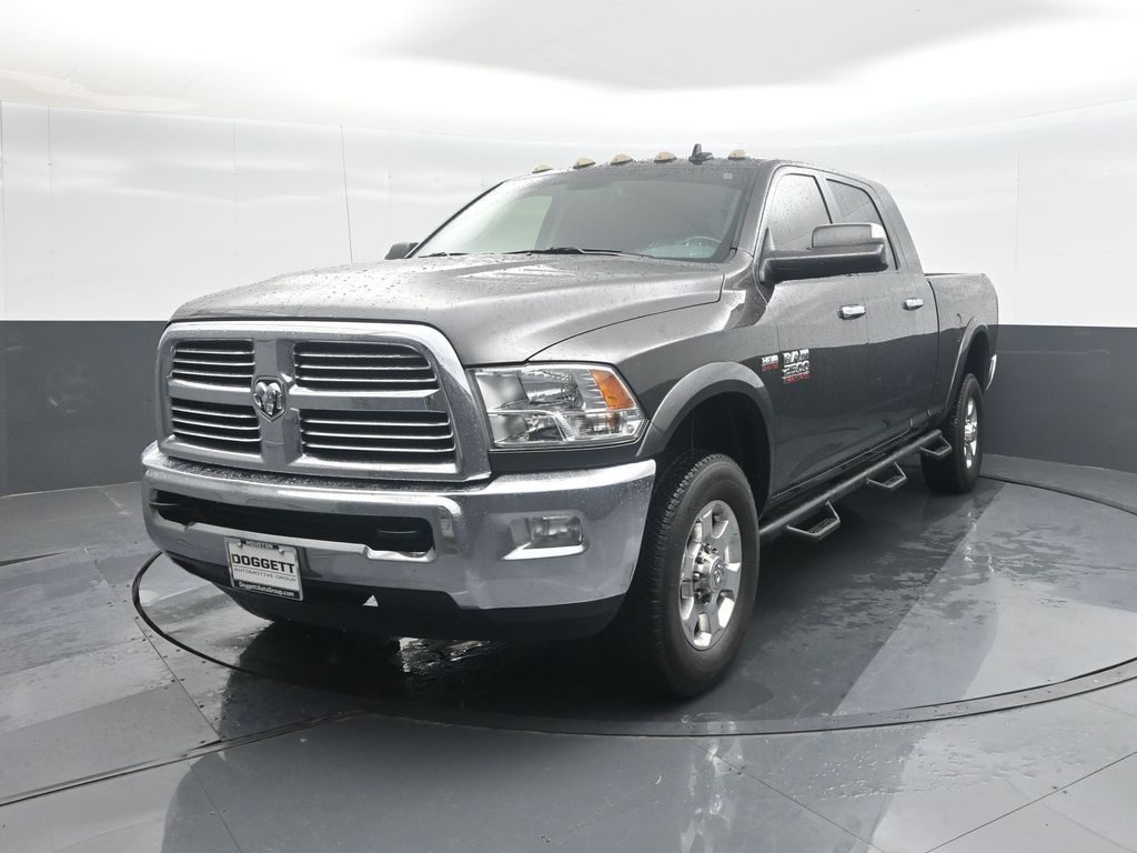 Gray (Granite Crystal Metallic Clearcoat) 2018 RAM 2500 Lone Star Mega Cab 4WD Pickup Truck Four-Wheel Drive 6-Speed Automatic