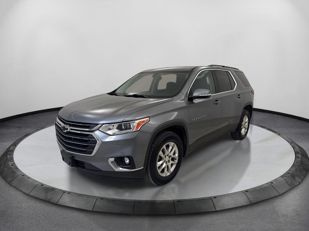 Gray (Satin Steel Metallic) 2019 Chevrolet Traverse SUV / Crossover Front-Wheel Drive 9-Speed Automatic