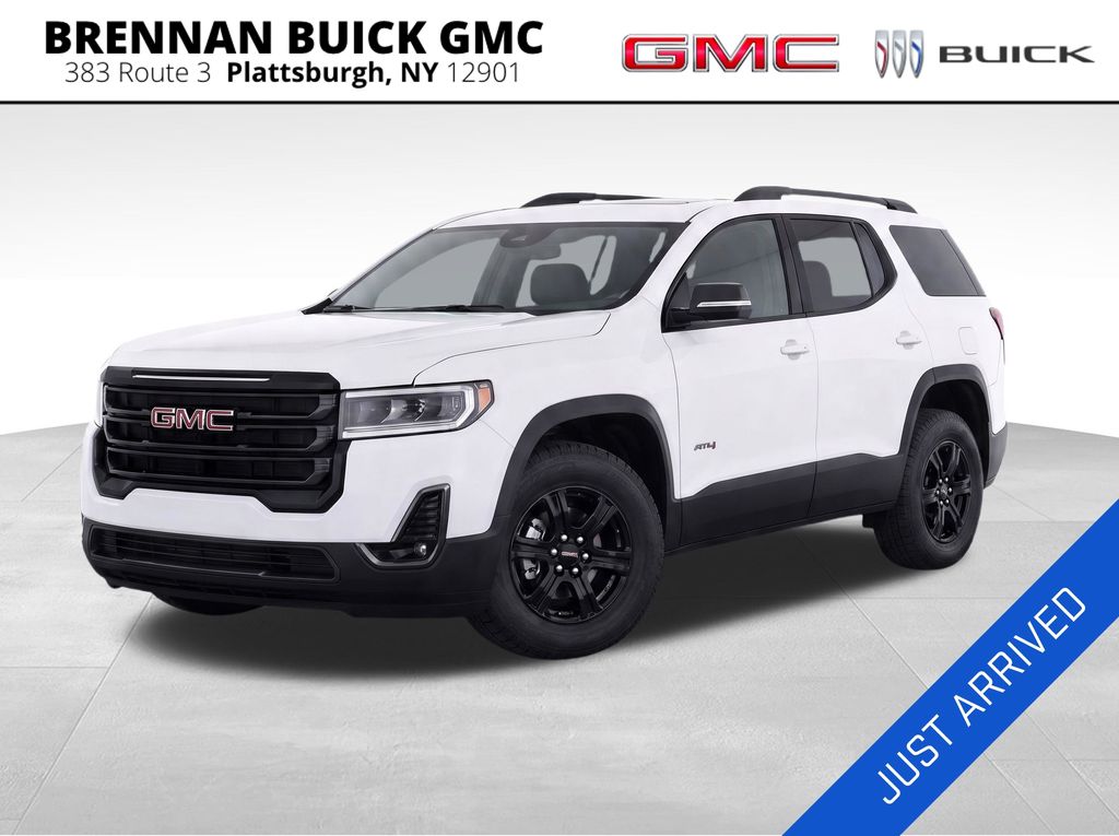 Summit White 2023 GMC Acadia SUV / Crossover Four-Wheel Drive 9-Speed Automatic