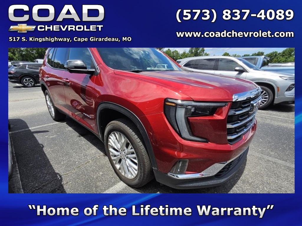 Volcanic Red 2026 GMC Acadia SUV / Crossover Front-Wheel Drive 8-Speed Automatic