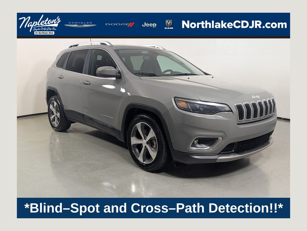 Sting-Gray Clearcoat 2019 Jeep Cherokee Limited FWD SUV / Crossover Front-Wheel Drive 9-Speed Automatic