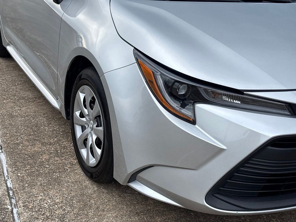 2024 Toyota Corolla LE Silver at Gullo Toyota