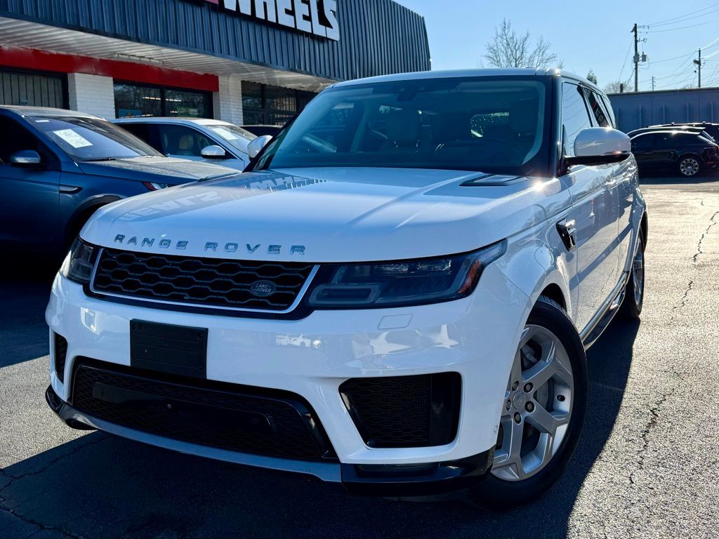 White 2018 Land Rover Range Rover Sport SUV / Crossover All-Wheel Drive 8-Speed Automatic