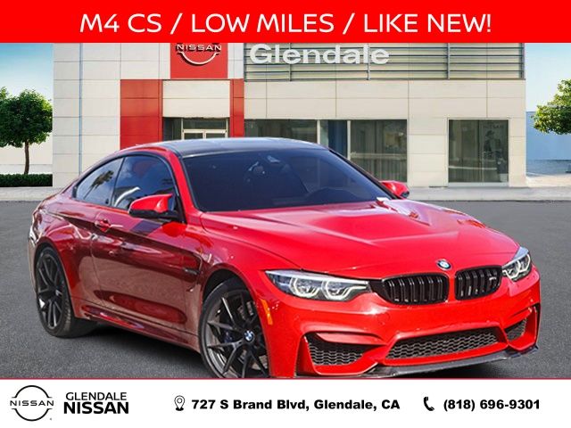 Melbourne Red Metallic 2020 BMW M4 Coupe Rear-Wheel Drive 7-Speed Automatic