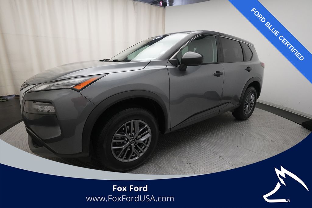 Gray (Gun Metallic) 2023 Nissan Rogue SUV / Crossover All-Wheel Drive Continuously Variable Transmission