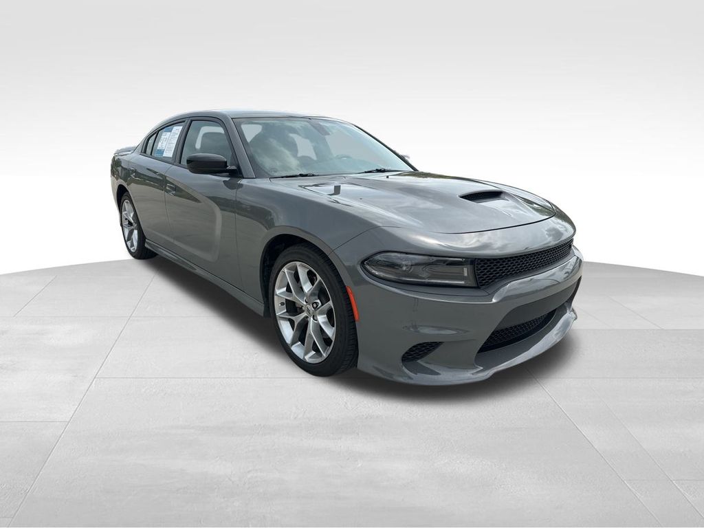 2023 Destroyer Gray Clearcoat Dodge Charger GT RWD Sedan