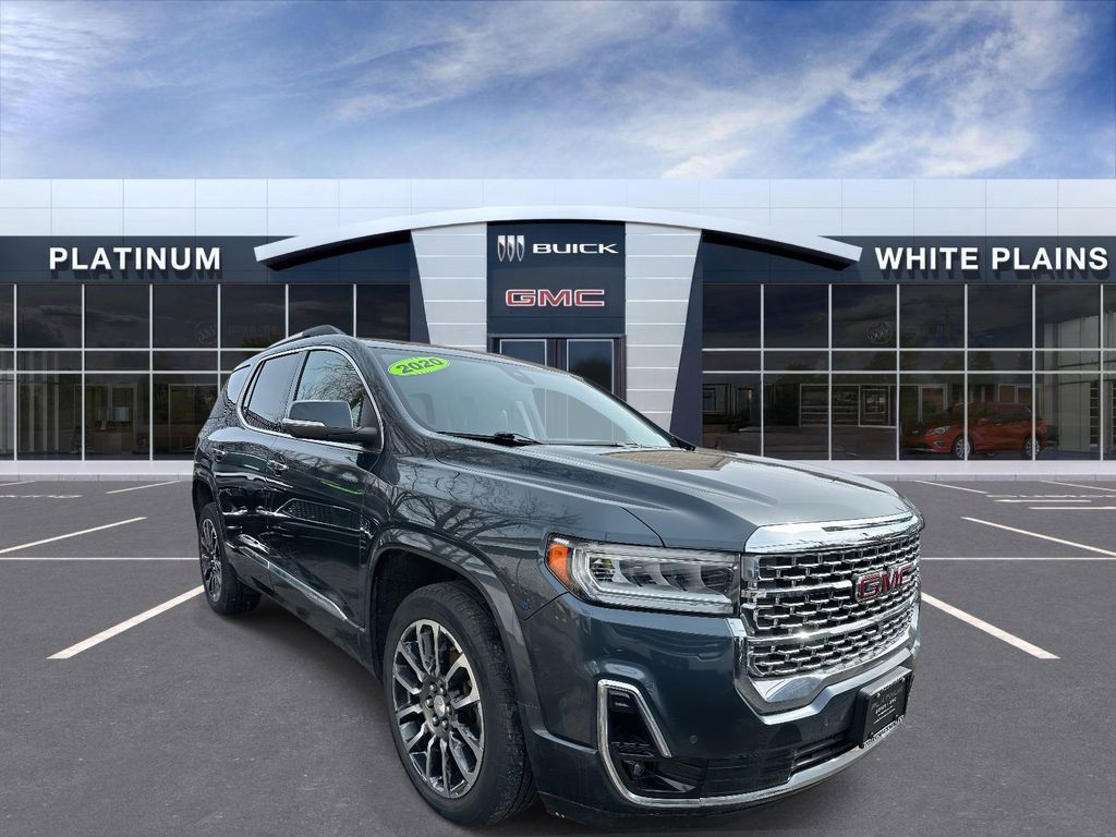 Gray (Dark Sky Metallic) 2020 GMC Acadia Denali AWD SUV / Crossover Four-Wheel Drive 9-Speed Automatic