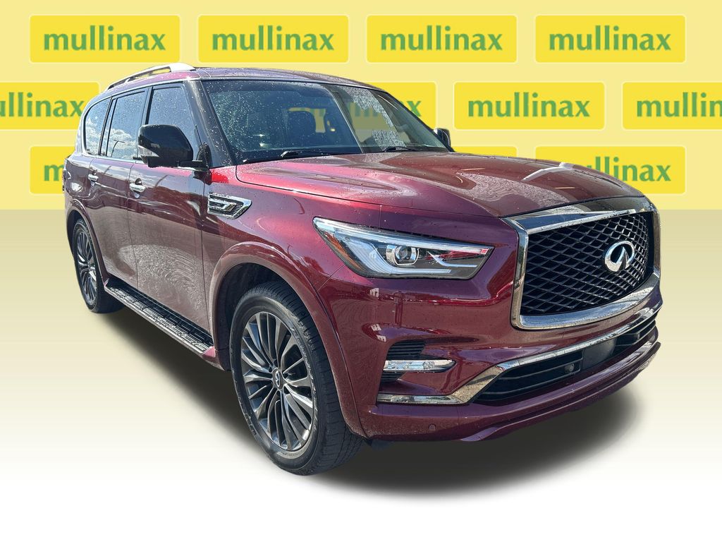 Coulis Red 2021 INFINITI QX80 Premium Select RWD SUV / Crossover Rear-Wheel Drive 7-Speed Automatic